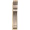 Ekena Millwork Olympic Slat Rough Sawn Outlooker, Douglas Fir, 8"W x 36"D x 44"H OUT08X36X44OLY06RDF - alternate 3